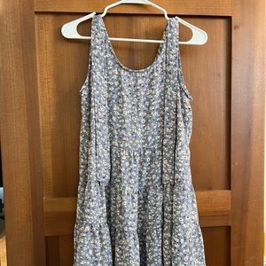 Blue Medium The Mint Julep Boutique floral tried mini dress